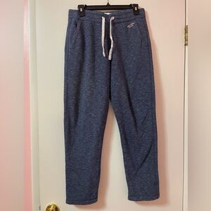 Hollister Men's Navy Joggers with Drawstring